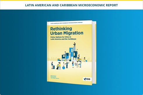 Cover of the publication Rethinking Urban Migration. Digital transformation - Inter-American Development Bank - IDB